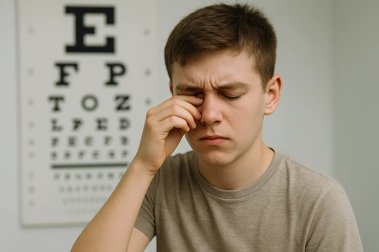 Si padeces queratocono no te frotes los ojos. óptica ALCÓN te aconseja.