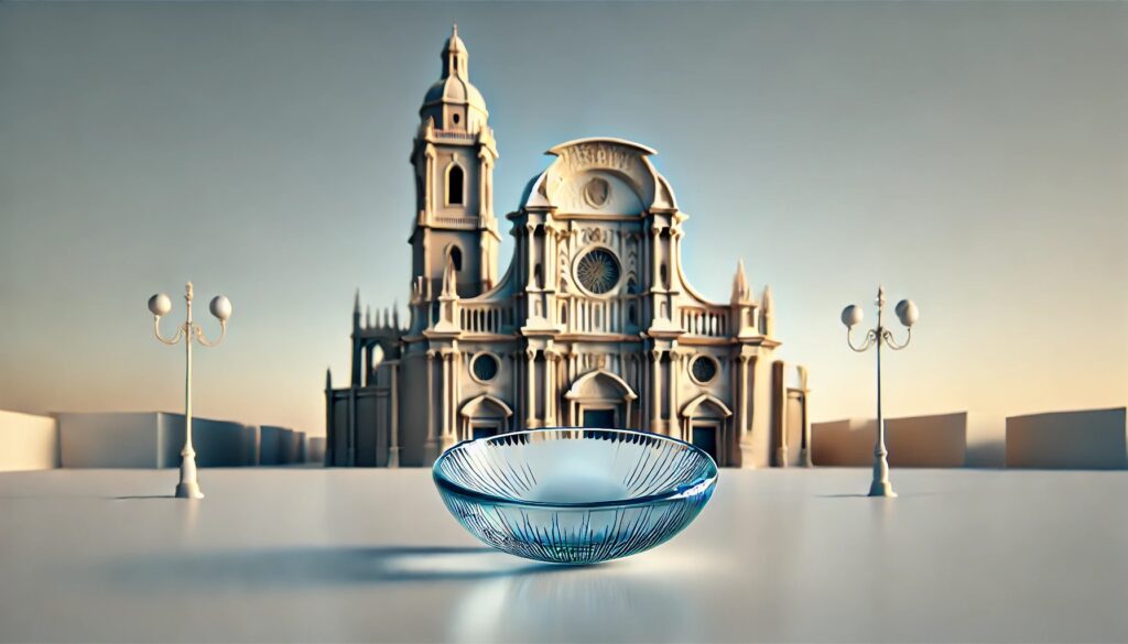 Lente escleral y la catedral de Murcia. óptica ALCÓN